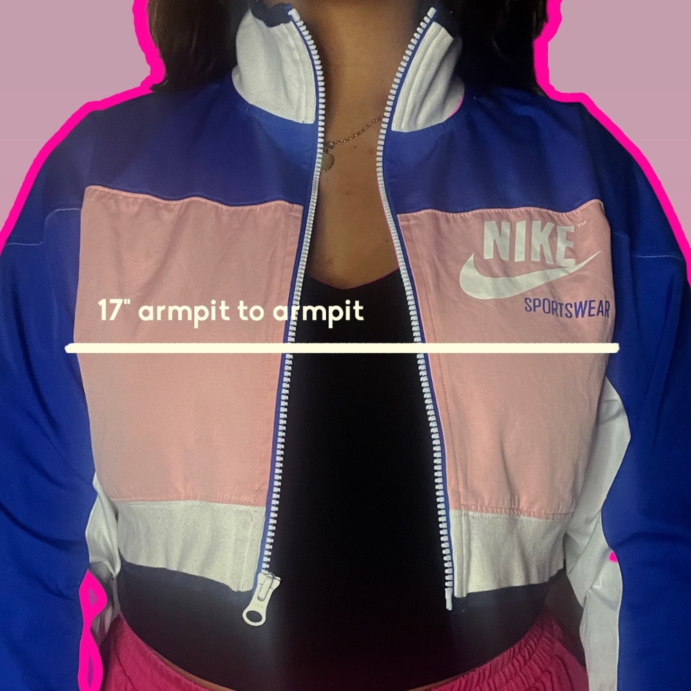 Nike retro crop wind breaker